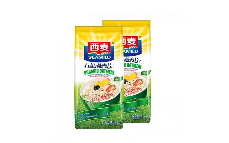 西麥 燕麥片 營(yíng)養早餐食品 牛奶好搭檔 即食 谷物代餐麥片 谷物代餐有機麥片400g