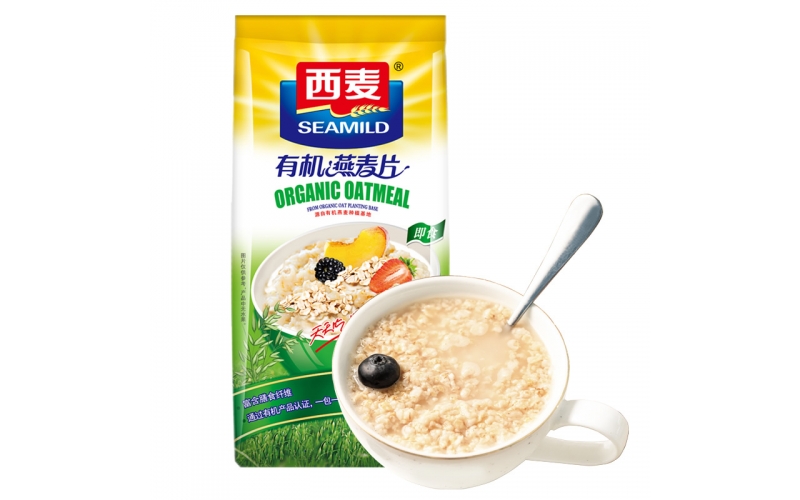 西麥 燕麥片 營(yíng)養早餐食品 牛奶好搭檔 即食 谷物代餐麥片 谷物代餐有機麥片560g
