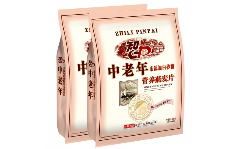 智力燕麥片中老年麥片800g袋無(wú)糖精原味即食沖飲營(yíng)養早餐代餐粉 【無(wú)白砂糖】中老年燕麥片800g