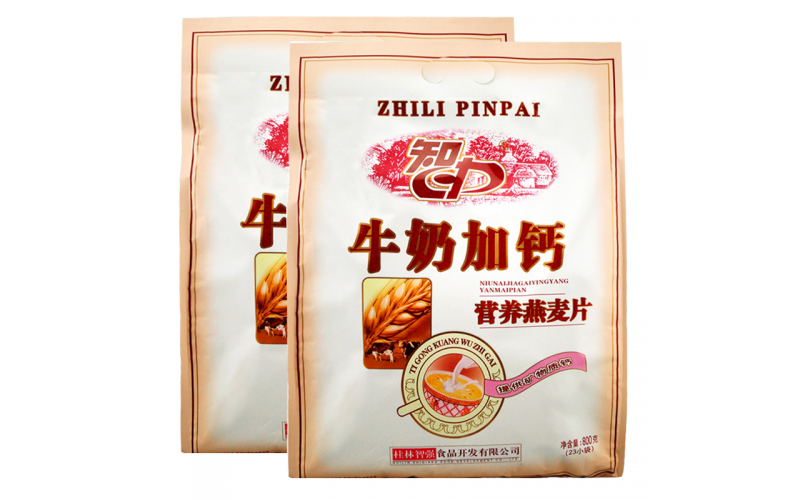 智力燕麥片牛奶加鈣營(yíng)養燕麥片800g-2包營(yíng)養網(wǎng)紅休閑代餐粉早餐麥片沖飲免煮內