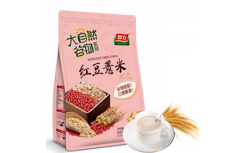 智力 營(yíng)養早餐代餐 即食紅豆薏米澳洲復合麥片520g（40g-13小袋）