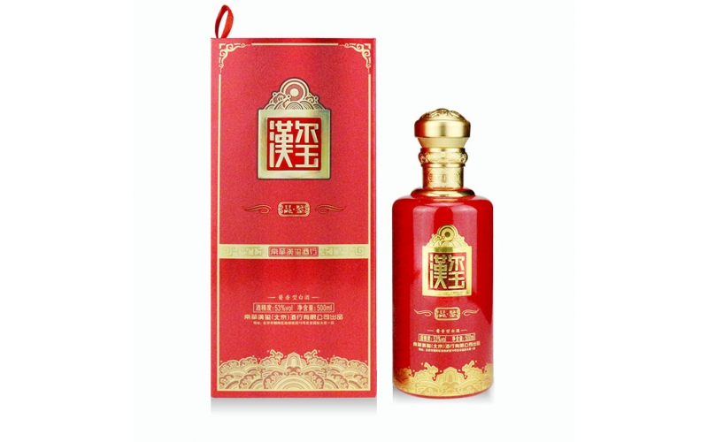 賴(lài)師傅漢璽紅醬香酒53度高度純糧食酒500ml醬香型白酒禮盒裝